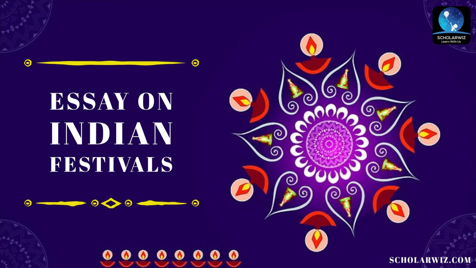 Essay On Indian Festival, Short Paragraph, 10 Lines & More