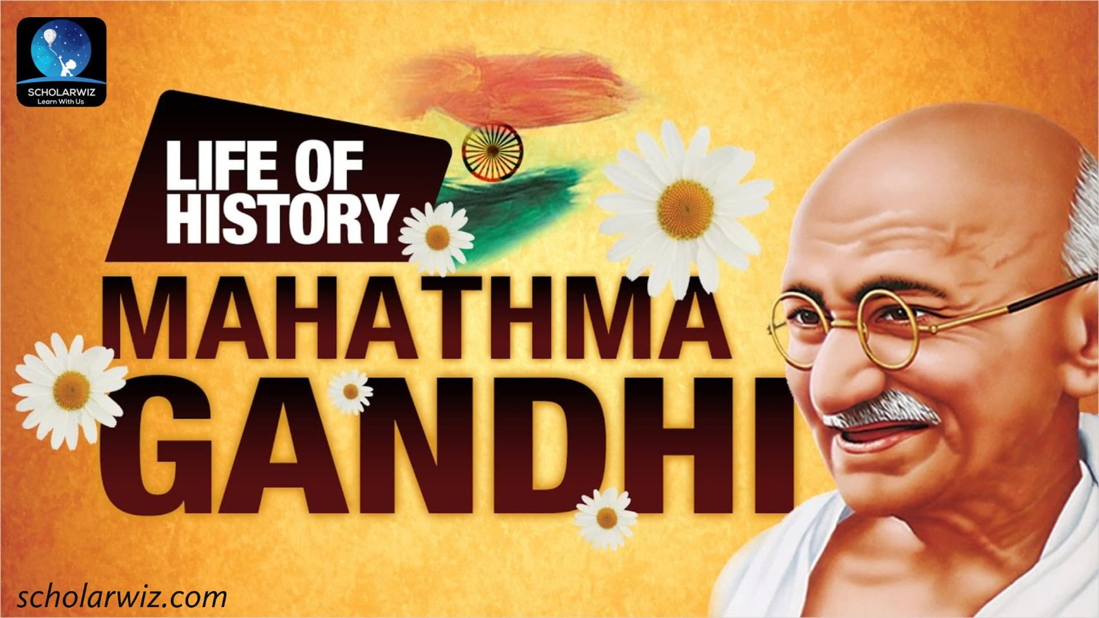 gandhiji biography english