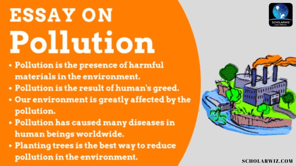 pollution related essay ielts